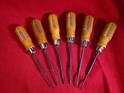 Grace USA MS-6  6pc Micro Screwdriver Set  3 Flat 3 Phillips MADE IN USA • $30.69