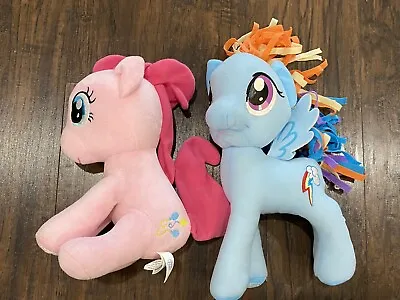 Lot Of 2 My Little Pony Friendship Is Magic Plush Toys Stuffed Animals MLP • $14.99