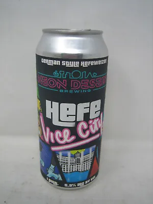 Hefe Vice City Neon Desert Brewery Las Vegas Beer Can Grand Theft Auto Elvis Gta • $6.99