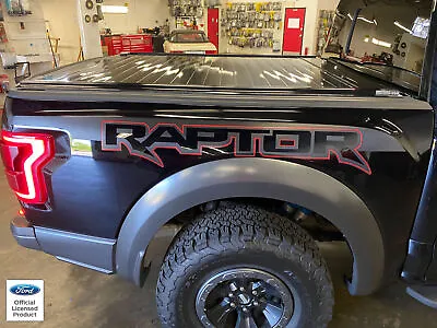 2017-2020 Ford Raptor Factory Style Bed Graphics W/ Outlines Vinyl Decals • $254.99