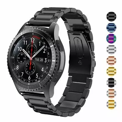 Metal Band Strap Bracelet For Garmin Vivoactive3 Vivomove HR Forerunner 645 • $14.99