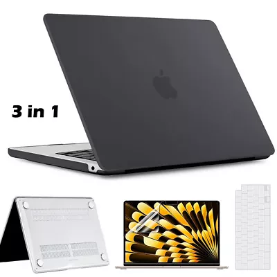 Hard Shell Case For Macbook Air 15  A3114 A2941 Keyboard Cover Screen Protector • $14.49