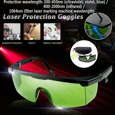 £7.48 • Buy LED Grow Light Glasses Indoor Hydroponic Room Plant Visual Eye Protection UV