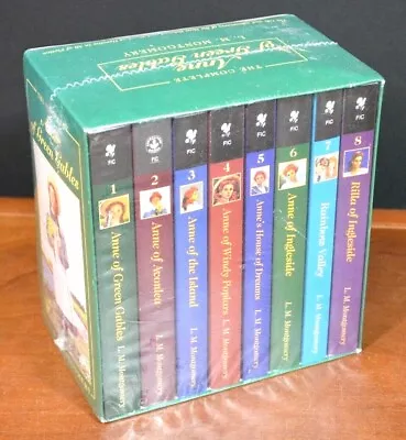 The Complete ANNE OF GREEN GABLES Series Books BOX SET NEW By L.M. Montgomery L1 • $54.99