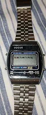 Vintage Retro Vogue Melody Alarm Watch • $49.78