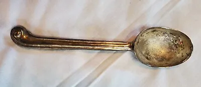 Vintage Sheffield Silver Plate Ice Cream Scoop Utensil 8  Italy Made • $28.69