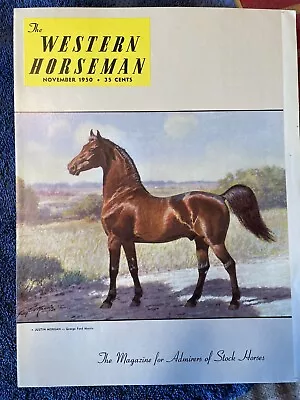 George Ford Morris-Western Horsemen Cover • $19