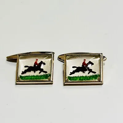 Vintage Horse Racing/Equestrian/Hunting Cuff Links • £19.95