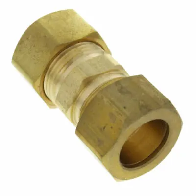 5/8  OD Brass Compression Union (Lead Free) For 1/2  Copper Pipe Still Connector • $10.19