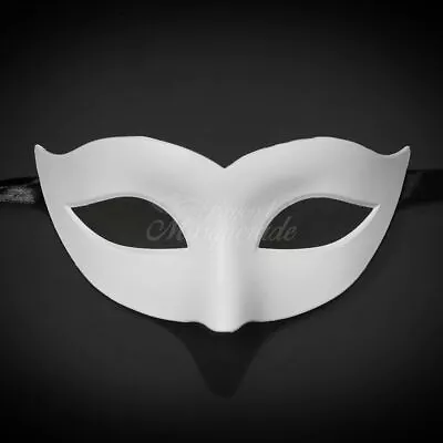 Plain White Blank Decorating Craft Full Face Masquerade Mask Costume Party • $8.95