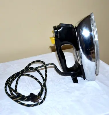 Vintage Westinghouse Electric Iron Model HS12 Mid Century Modern TESTED MCM • $14.99