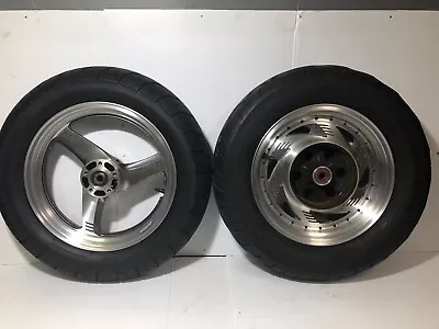 1998 Suzuki Marauder 800 Wheel Set (Needs Tires/Rear Has Tread But Dry-rot)(OEM) • $210