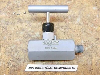 NOSHOK  402-MFC  Hard Seat Needle Valve  1/4  Npt  10000 Psi • $39.99