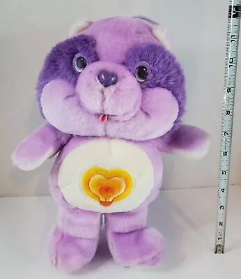 Vintage 1984 Bright Heart Care Bear Cousins Plush Kenner  Purple Light Bulb • $14.95