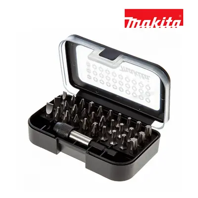 Makita D-30667 30 Piece Screwdriver Bit Set & Bit Holder In Plastic Carry Case • £11.95