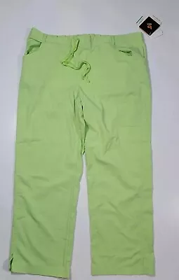 NrG Scrub Womens 2XL Pant Style 3207 Keylime Straight Leg●Note   • $11