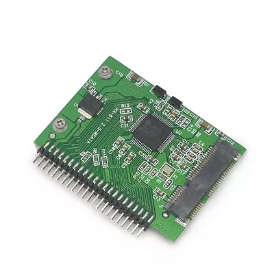 MSATA Mini PCI-E SSD Female To 2.5 Inch 44 Pin IDE Male Converter Adapter 5V • $10.78