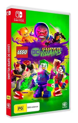 Lego DC Comics Supervillains Super Villains Bricks Game For Nintendo Switch NSW • $85