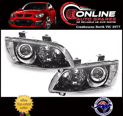 Projector Headlight PAIR Fit Holden Commodore VE Series 2 SS SSV Calais Lamp • $429