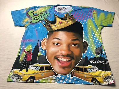 Rageon T Shirt Series Will Smith Meme Face Multicolor Size 3XL Mens Both Sided • $10.99