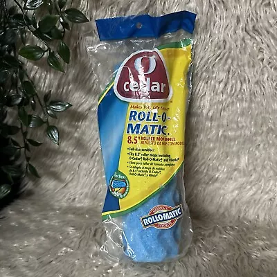 O Cedar Roll O Matic Roller 8.5” Wave Sponge Mop Refill Blue New In Package • $20