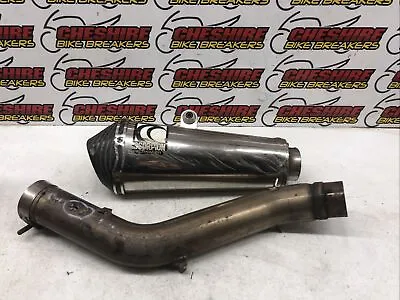 ♻️ Kawasaki Zx10r Zx-10r 2008 - 2010 Scorpion Exhaust Silencer & Link Pipe ♻️ • £59.99