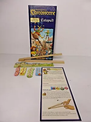 Carcassonne Board Game Expansion Catapult Rio Grande USED INCOMPLETE Read DESCR. • $60