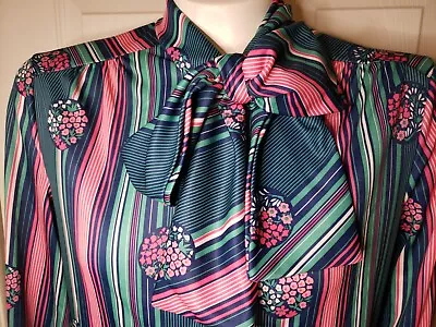 Vintage Lady Devon Career Blouse Secretary Size Unknown  • $18