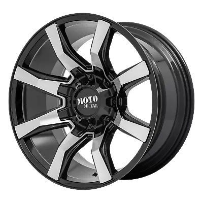 20 Inch Black Wheels Rims  FOR Jeep Wrangler JK JL Gladiator Moto Metal MO804 • $367