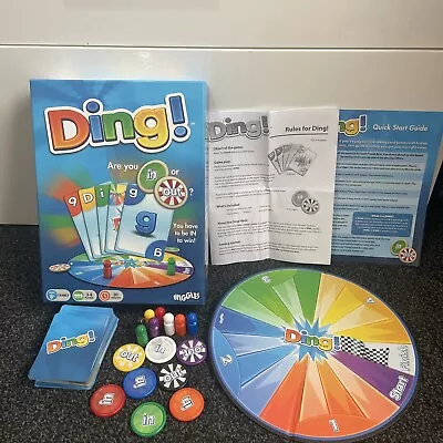 Ding Are You In Or Out?  Board Game By Wiggles Complete & Very Good Condition • £5.99