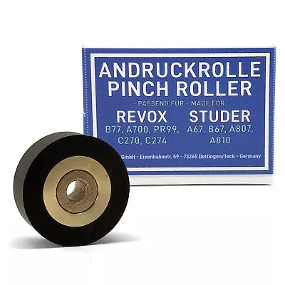 $45.15 • Buy Pressure Roller Revox B77 A700 PR99 C270 C274 Studer A67 B67 A807 A810 Pinch Scooter