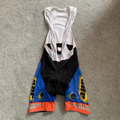 £17.99 • Buy Cycling Bib Shorts Vest Size L Mens Lycra Pocket  H