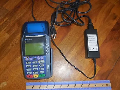 VERIFONE OMNI 3750 Card Terminal W/ Power Cord  • $17.99