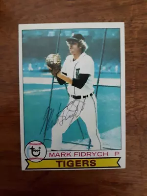 1979 Topps Mark Fidrych Signed Card AUTOGRAPH #625 Detroit Tigers • $14.99