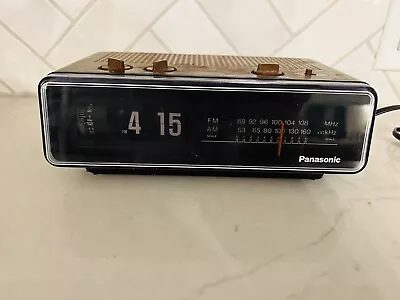 National Panasonic RC-6035 Flip Clock Radio Working • $119.99
