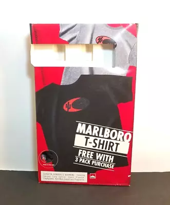 Vintage Marlboro 90’s T Shirt XL B;AC Inside Of Promo Display Box Super RARE • $48.95