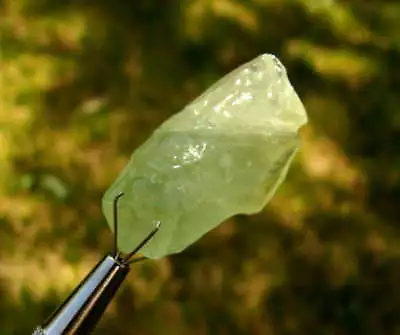 ONE Green Elestial Moldavite Calcite Crystal Mexico!! • $18.06