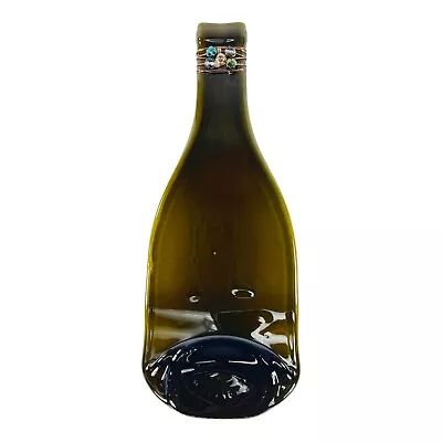 Melted Wine Bottle Cheese/Appetizer Serving Tray Spoon Rest Beads • $19.97