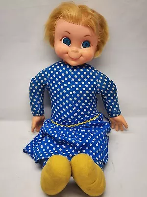 Vintage 1967 Mrs. Beasley Collectible Doll Non-Talking W/apron See Pics • $47.49