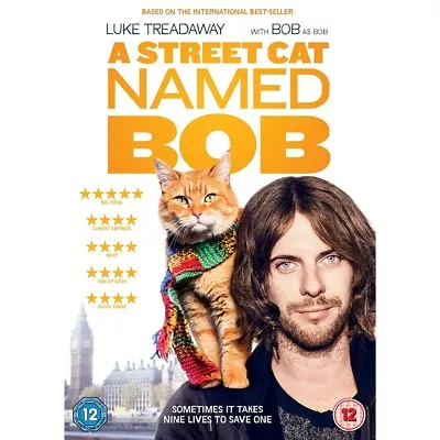 A Street Cat Named Bob DVD (2017) Luke Treadaway Spottiswoode (DIR) Cert 12 • £2.30