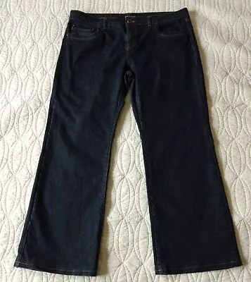 M&S Per Una Weekend Label Dark Blue Jeans Size 20 • £5.99