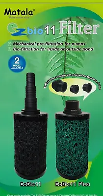 Matala® EZ-Bio Pump Pre-Filters • $18.99