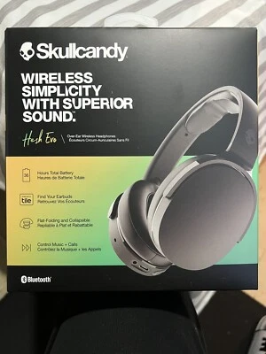 $55 • Buy Skullcandy Hesh Evo Wireless NC Over-Ear Headphone True Black- New