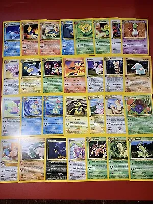 $16 • Buy Pokemon Neo Genesis 1st Edition - Choose Your Card - 2000 Vintage WoTC -  NM/LP
