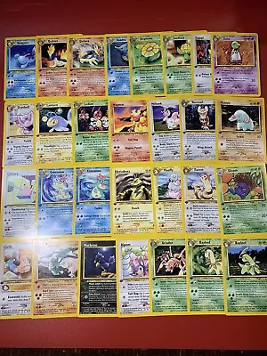 Pokemon Neo Genesis 1st Edition - Choose Your Card! 2000 Vintage WoTC -  NM/LP • $1.50