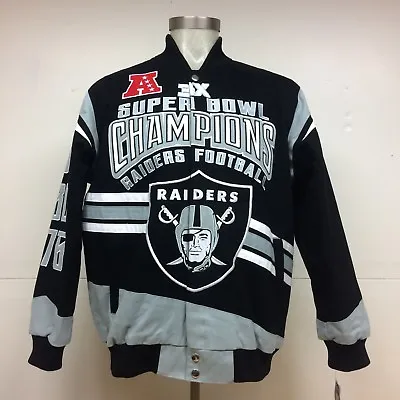 Las Vegas Raiders 3-Time Superbowl Champions Jacket • $159.99