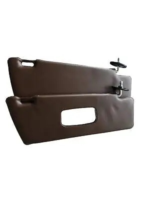 Mercedes-Benz Premium Sunvisor Set Tobacco W123 - 1238103710 - 1238103810 • $86.53