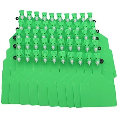 $44.80 • Buy 50 Count TPU Blank One-Piece Cattle Ear Tags Z Blank Ear Tags Large Livestock...