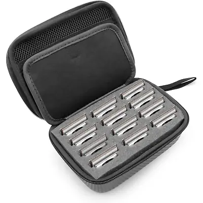 CM Clipper Blade Case For Barbers Fits 12 Blades Andis Oster Or Wahl Clippers • $33.95