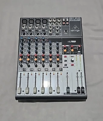 £125 • Buy Behringer XENYX X1204USB Premium 12-Input 2/2-Bus Mixer 